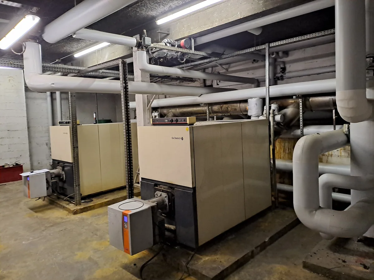 Exemple anonymisé de chaufferie fioul vieillissante justifiant une étude de changement d'énergie